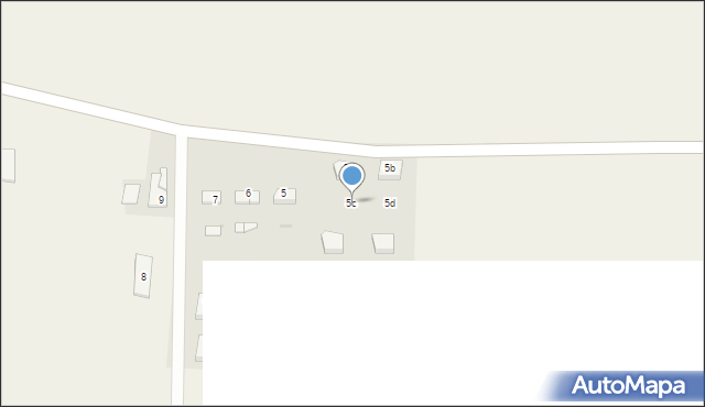 Bączek, Bączek, 5c, mapa Bączek