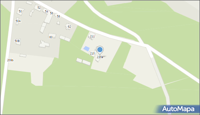 Baczki, Baczki, 210a, mapa Baczki