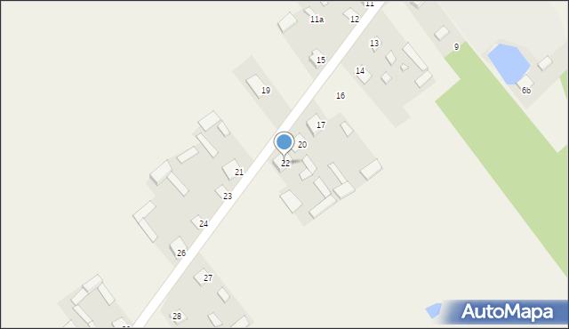 Baczki, Baczki, 22, mapa Baczki