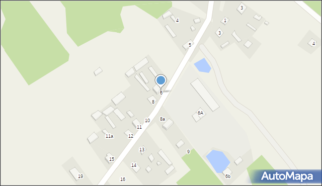 Baczki, Baczki, 6, mapa Baczki