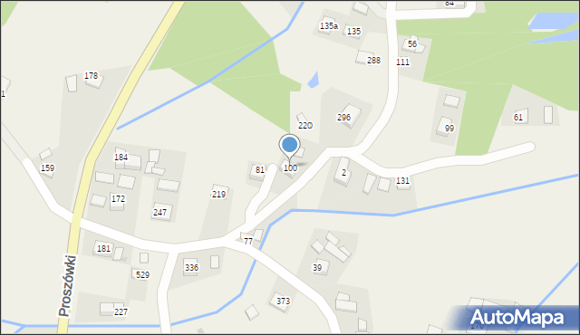 Baczków, Baczków, 100, mapa Baczków