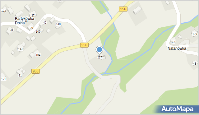 Baczyn, Baczyn, 227, mapa Baczyn