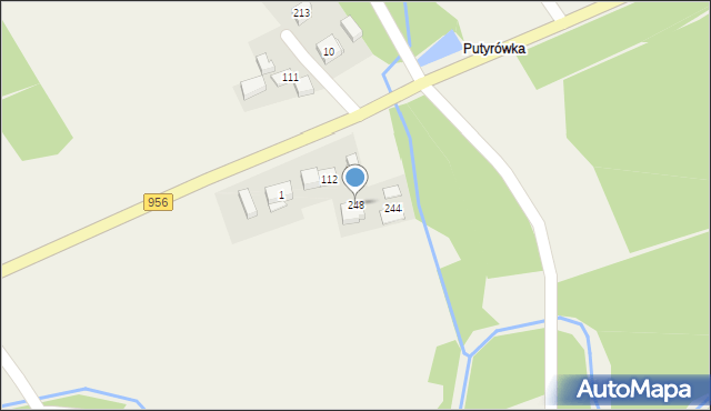 Baczyn, Baczyn, 248, mapa Baczyn