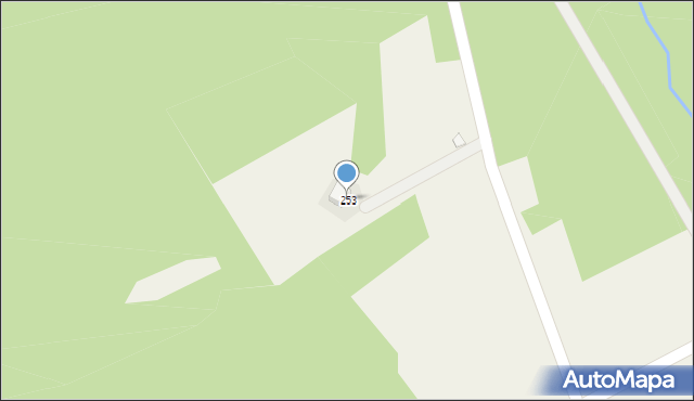 Baczyn, Baczyn, 253, mapa Baczyn