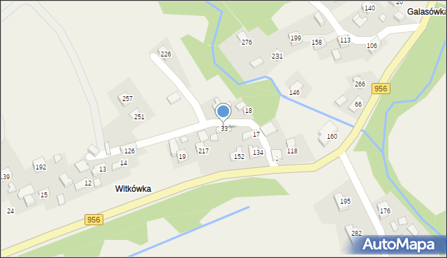 Baczyn, Baczyn, 33, mapa Baczyn