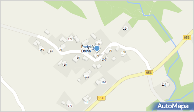 Baczyn, Baczyn, 39, mapa Baczyn