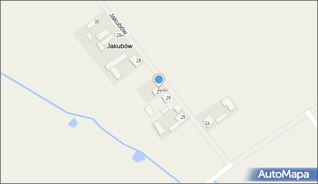 Bądków, Bądków, 27, mapa Bądków