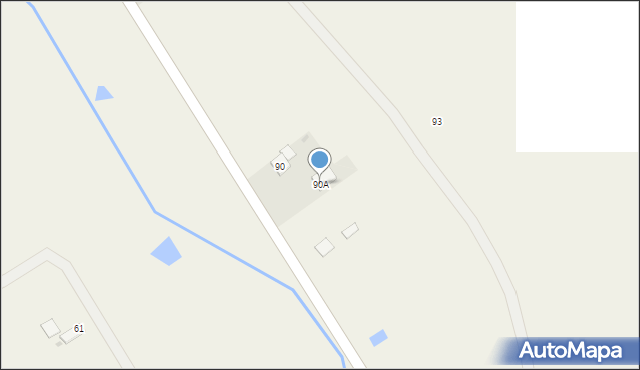 Bądków, Bądków, 90A, mapa Bądków