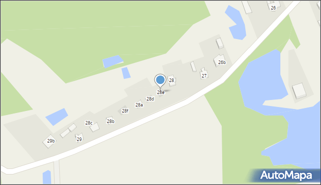 Bądków Pierwszy, Bądków Pierwszy, 28e, mapa Bądków Pierwszy