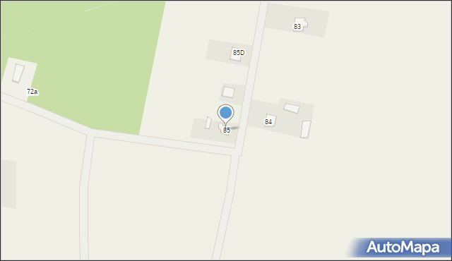 Bądkowo, Bądkowo, 85, mapa Bądkowo