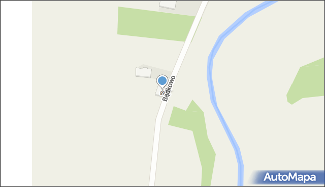 Bądkowo, Bądkowo, 89, mapa Bądkowo
