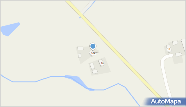 Bądkowo Jeziorne, Bądkowo Jeziorne, 16A, mapa Bądkowo Jeziorne