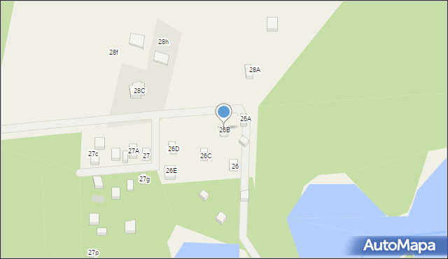 Bądkowo-Podlasie, Bądkowo-Podlasie, 26B, mapa Bądkowo-Podlasie