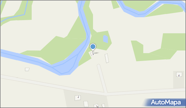 Bądkowo-Rochny, Bądkowo-Rochny, 1, mapa Bądkowo-Rochny