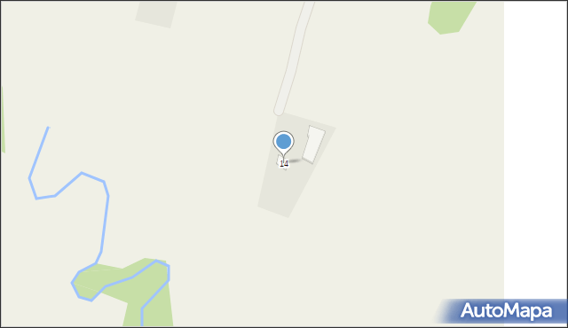 Bądze, Bądze, 14, mapa Bądze