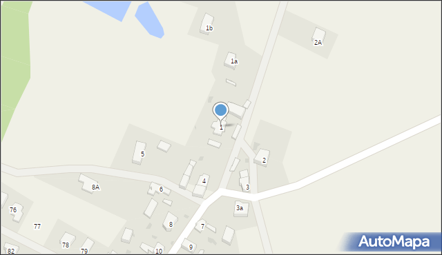 Bądzów, Bądzów, 1, mapa Bądzów