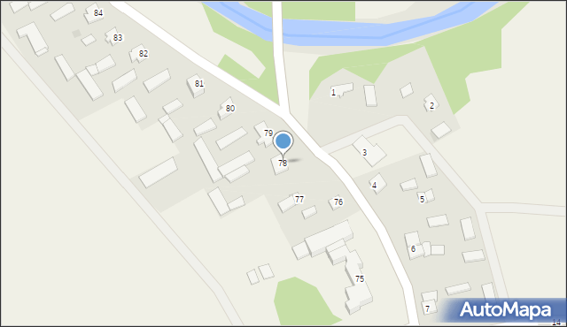 Bądzyn, Bądzyn, 78, mapa Bądzyn