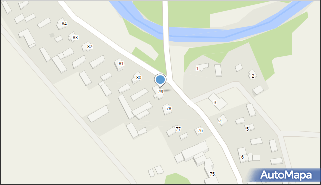 Bądzyn, Bądzyn, 79, mapa Bądzyn