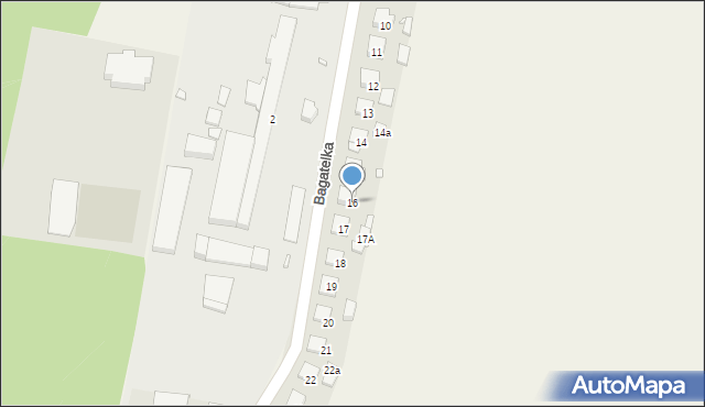 Bagatelka, Bagatelka, 16, mapa Bagatelka