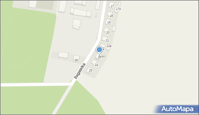 Bagatelka, Bagatelka, 23, mapa Bagatelka