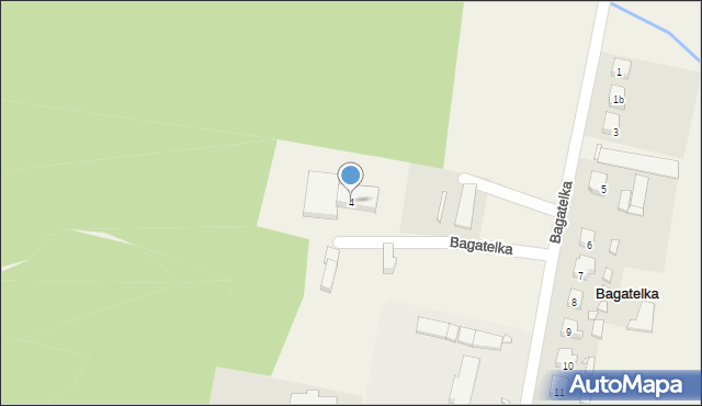 Bagatelka, Bagatelka, 4, mapa Bagatelka