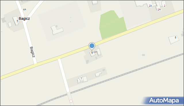 Bagicz, Bagicz, 6, mapa Bagicz