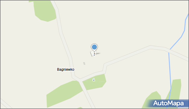 Bagniewko, Bagniewko, 2, mapa Bagniewko