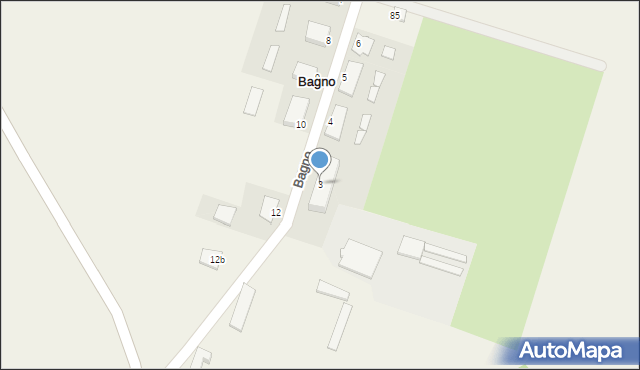 Bagno, Bagno, 3, mapa Bagno