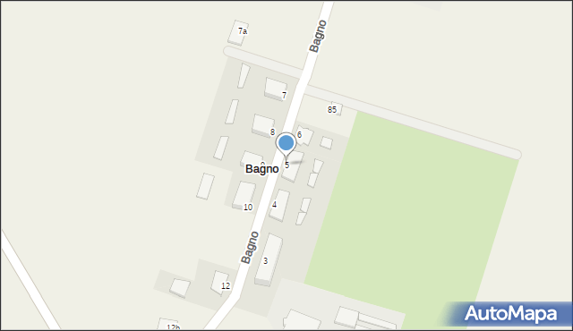 Bagno, Bagno, 5, mapa Bagno