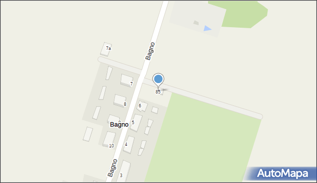 Bagno, Bagno, 85, mapa Bagno