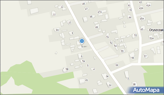 Bagno, Bagno, 7, mapa Bagno