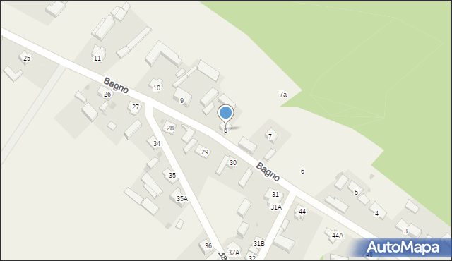 Bagno, Bagno, 8, mapa Bagno