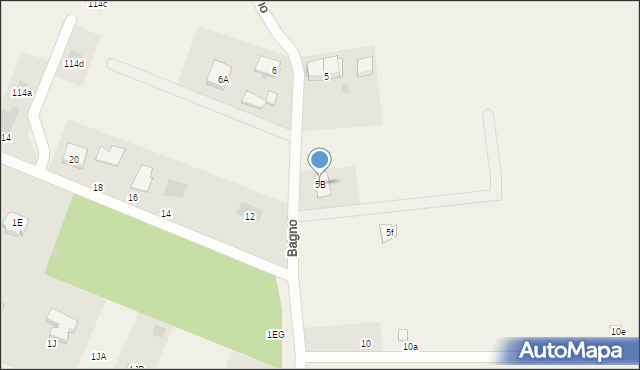 Bagno, Bagno, 5B, mapa Bagno