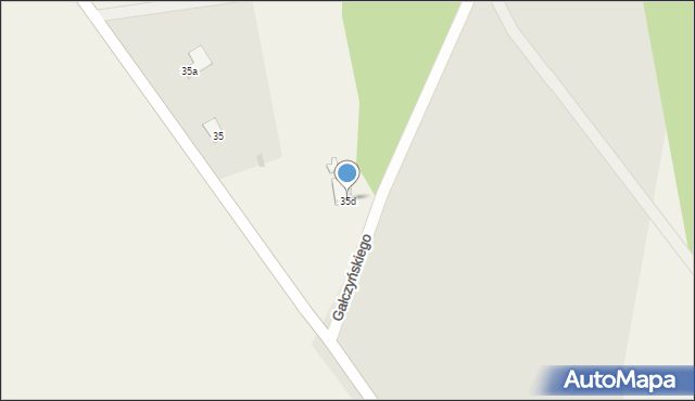 Bajdy, Bajdy, 35d, mapa Bajdy