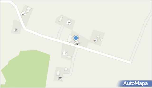 Bajdy, Bajdy, 101, mapa Bajdy