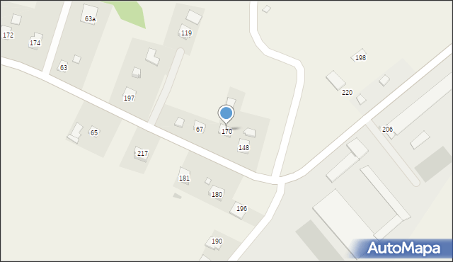 Bajdy, Bajdy, 170, mapa Bajdy