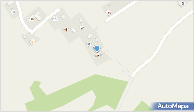 Bajdy, Bajdy, 185, mapa Bajdy