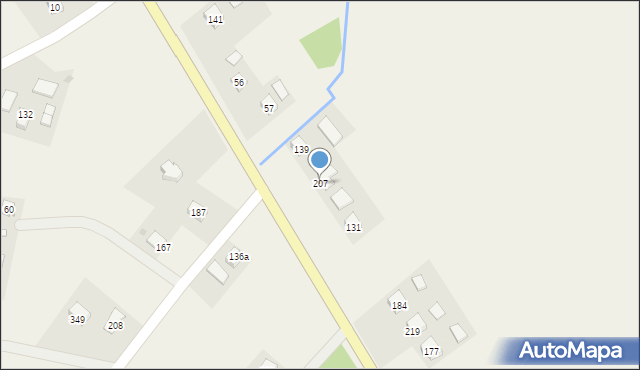 Bajdy, Bajdy, 207, mapa Bajdy