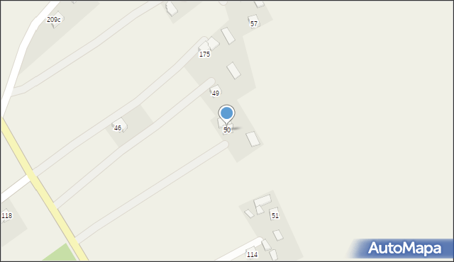 Bajdy, Bajdy, 50, mapa Bajdy