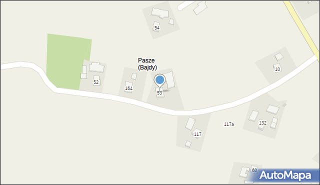 Bajdy, Bajdy, 53, mapa Bajdy