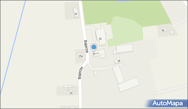 Bajerze, Bajerze, 37, mapa Bajerze