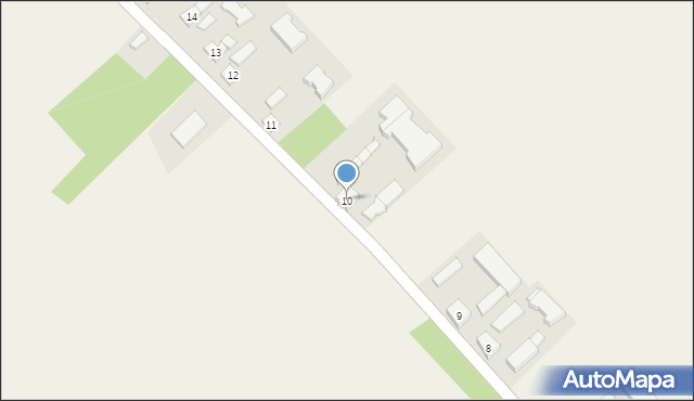 Bąków Dolny, Bąków Dolny, 10, mapa Bąków Dolny