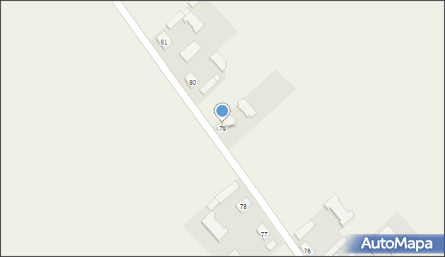 Bąków Górny, Bąków Górny, 79, mapa Bąków Górny