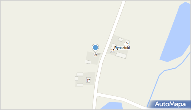 Bąkowa, Bąkowa, 16, mapa Bąkowa