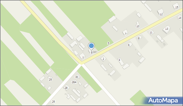 Bąkowiec, Bąkowiec, 3, mapa Bąkowiec