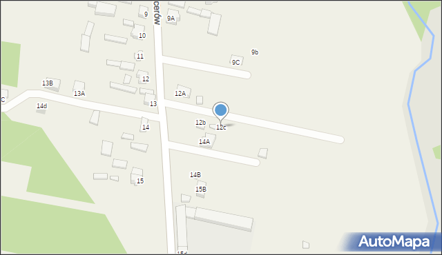 Balcerów, Balcerów, 12c, mapa Balcerów