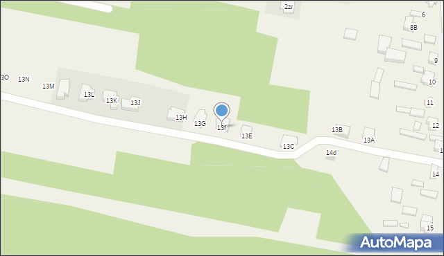 Balcerów, Balcerów, 13f, mapa Balcerów