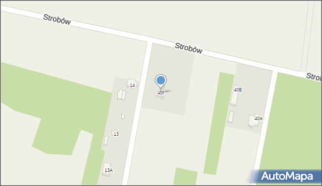 Balcerów, Balcerów, 40f, mapa Balcerów