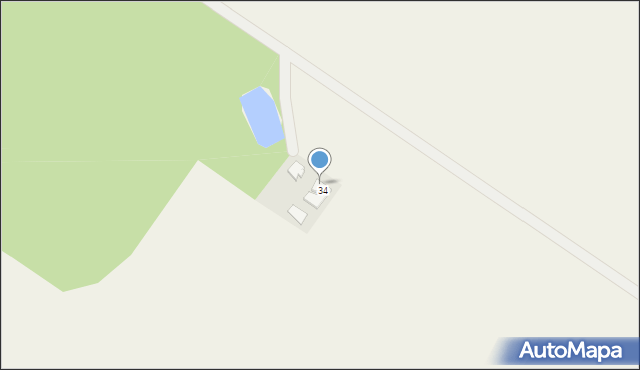 Bałdowo, Bałdowo, 34a, mapa Bałdowo