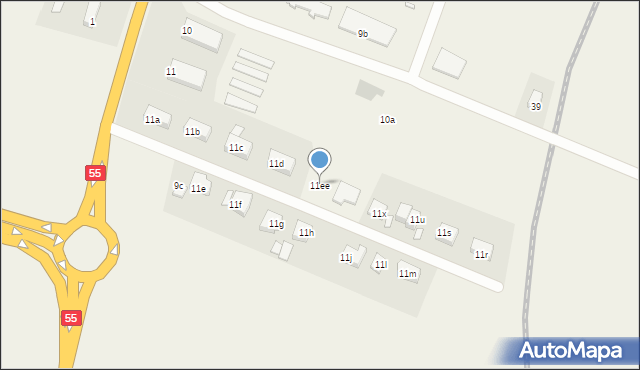 Baldram, Baldram, 11ee, mapa Baldram